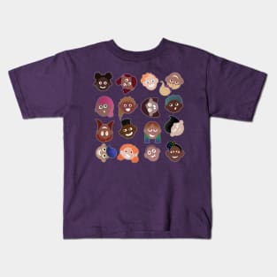 Smiling Faces Kids T-Shirt